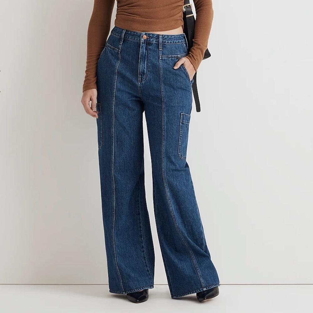 NWT Madewell baggy cargo jeans